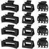 12 PCS Hair Claw Clips for Women – Small Medium