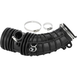 LCKRVOL 17228-RAA-A00 Air Intake Hose Tube With Clamps Compatible with 2003-2007 Honda Accord 2.4L L4 DOHC Replaces # 17228RAAA00 696-739 696739