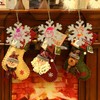 Kids Christmas Arts and Crafts Set – 30 Hanging Wooden