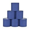 LAMPWELL MEMO Clip-on Chandelier Fabric Lamp Shades,Set of 6,Small Drum,5.2"×5.2"×H5.2",Linen,