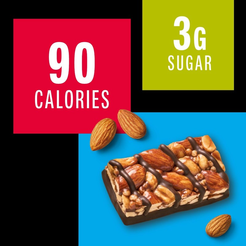 KIND Mini Snack Bars, Dark Chocolate Nuts & Sea Salt,