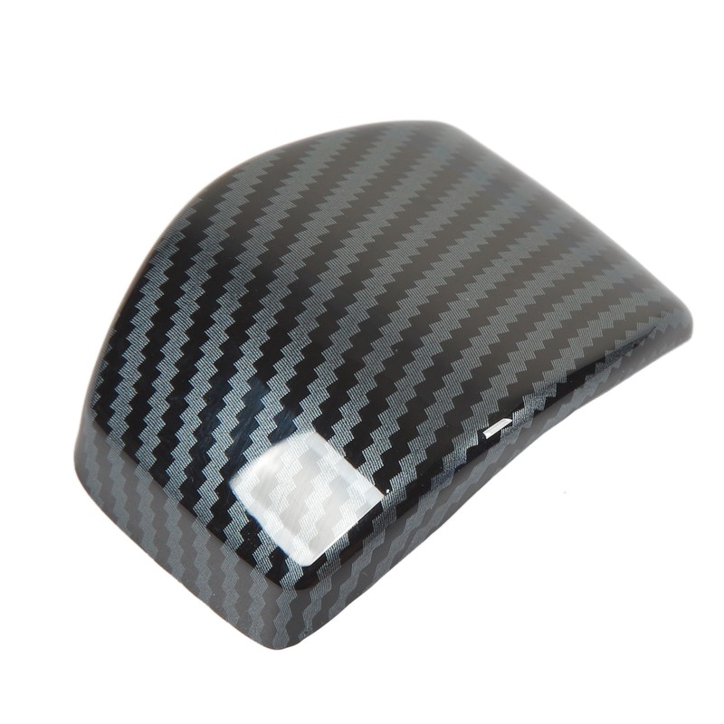Gear Shift Knob Cover Carbon Fiber Pattern Protective Shift Head