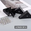 Corner Bracket, 4 Packs Bed Corner Support with 20 Pcs
