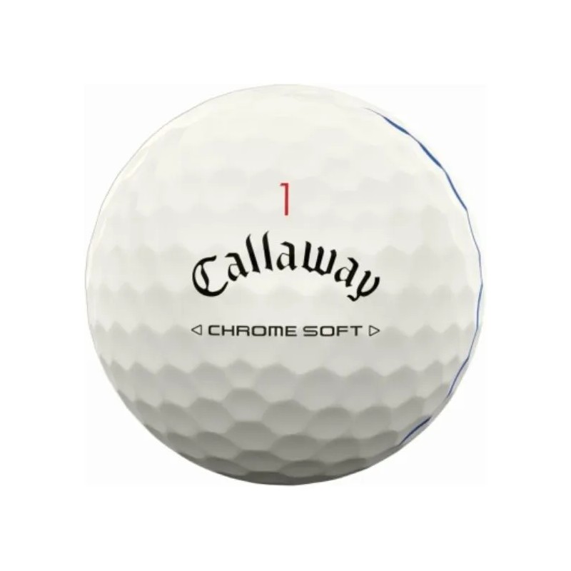 Callaway Golf Pelotas De Golf Suaves Cromadas 2024 (blanco,