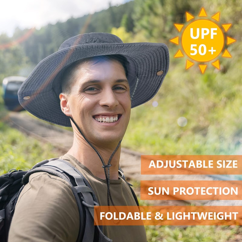 Obling Sun Hat, UV Protection Bucket Hat, Summer Hat, Beach