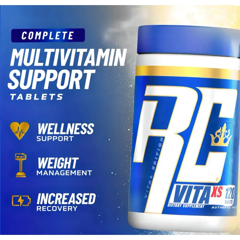 Multivitamínico Vita Xs Ronnie Coleman, Vitaminas, Minerales Sabor Sin Sabor