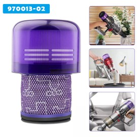 For Dyson Vacuums Part 970013-02 Filter Replacements for Dyson V15 Detect