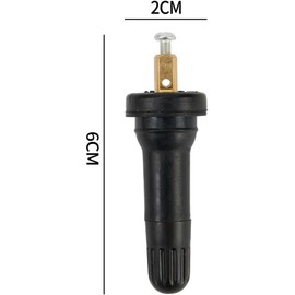 Paquete de 10 vástagos de válvula TPMS, sensor de presión de neumáticos de repuesto para Ford Fiesta Focus Escape para Mustang para Chevy Captiva Volt para Dacia Dokker Duster Logan Sandero para