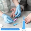 Safety Lancet - Retractable, Push Button Activation, Pack of 100,