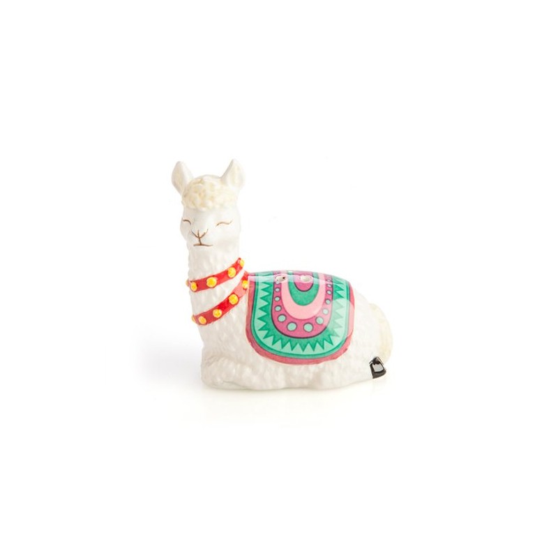 MDI Australia PP-SP_A Alpaca Salt and Pepper Set Happy Alpacas