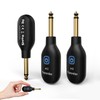 Wireless Guitar Transmitter Receiver 2.4GHz with 2 Modes, Upgrade Thumb-Size,