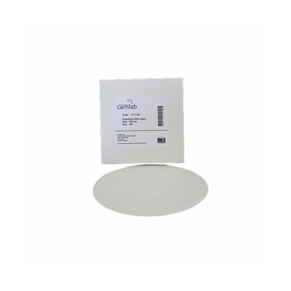 Camlab 1171130 Grade 122 [114] General Purpose Filter Paper, Very