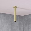 TRUSTMI Square Shower Arm with Flange 8 Inch Extension Arm