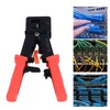 RJ45 Crimping Tool Pass Through CAT6 CAT5E Ethernet Wire Crimper