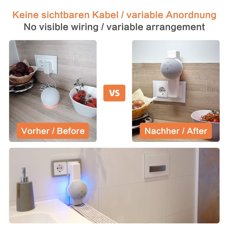 Dot (4th Generation) Socket Mount Wall Mount - Developed in