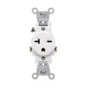 Leviton Single Receptacle Outlet Commercial Specification Grade Smooth Face 20