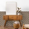 Peel and Stick Backsplash Subway Tile, 3"x6" Antique Brass Self-Adhesive
