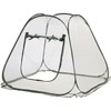Royal Gardineer Plant Protector: Compact Pop-Up Greenhouse, Clear, Universal, 80