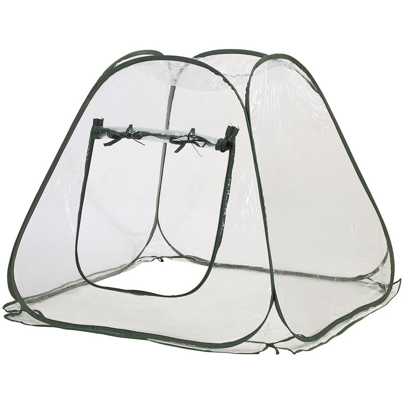 Royal Gardineer Plant Protector: Compact Pop-Up Greenhouse, Clear, Universal, 80