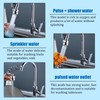 Sgphrzlt Faucet Extender for Bathroom Kitchen Sink with Stretchable Hose,