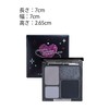 Erinde Eyeshadow, Eyeshadow Palette, 104# Dark Smokey, Highlight, Natural, Transparent,