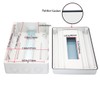 Otdorpatio Breaker Box Distribution Protection Box, IP65 Clear Cover Electrical