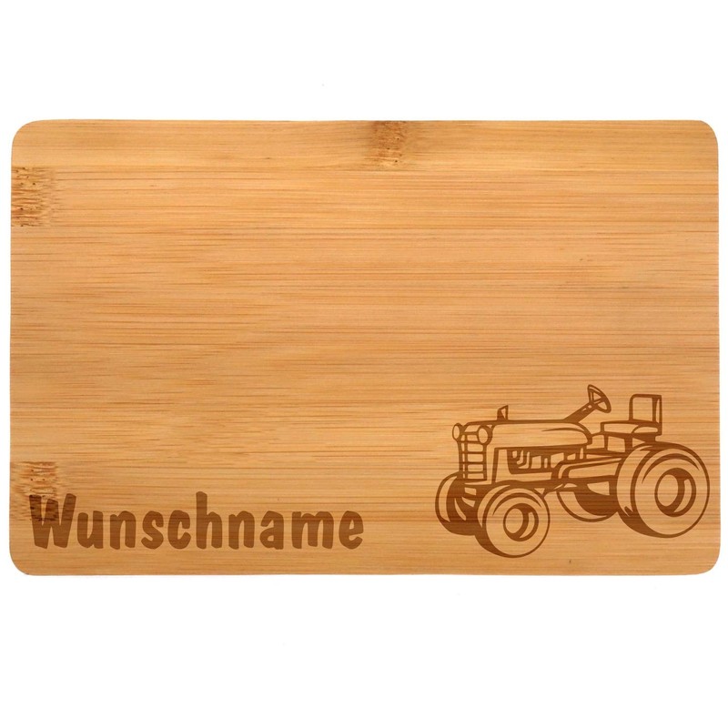 Samunshi Children's Breakfast Board with Motif