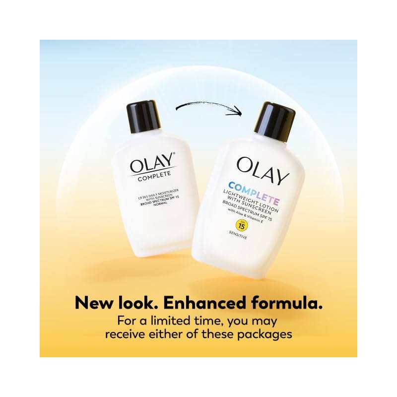 OLAY Complete All Day Moisturizer SPF 15, Sensitive 4 oz