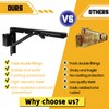 CHZHWFDC E Track Shelf Bracket - Durable Hinged Collapsible Table