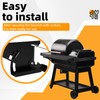 Bullro Small Pop-Lock Front Rack for Traeger P.A.L. Series,(26.25" x
