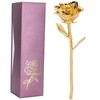 Long Stem Rose Gifts Dipped 24K Real Artificial Flower with