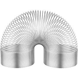 White Squirrel Baffle Metal Spring, Squirrel Baffles for Bird Feeders, Squirrel Deterrents for Bird Feeders, Anti Squirrel Spring Device - Stop Squirrels from Climbing Feeder Accessories Birds Feeders