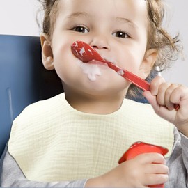 Baby Bibs for Girls Boys 8 Pack Muslin Baby Bibs Teeth Bibs Drool Baby Bibs 4-Layer Soft Absorbent Muslin Cotton Muslin Bibs for Baby Girls Boys Drooling Bibs Teething Bibs for Infant Toddler