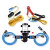CAMPLUX 12V Water Pump Kit, 1.6 GPM 65 PSI High
