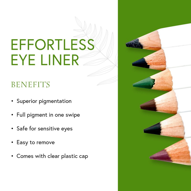 Honeybee Gardens Effortless Eye Liner Pencil in Jet Set Black,