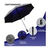 Compact Windproof Folding Umbrella – Automatic Open, Waterproof & UV