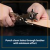 Weaver Leather Supply German Made Revolving Leather Hole Punch Tool,