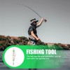 SEWACC 24pcs Spring Bait Cage Olive Shape Fishing Lure Carbon