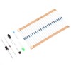 1565PCS Electronic Component Assorted Kit Capacitor LED Diode Transistor 1/4W