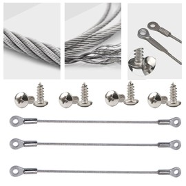 Cabinet Door Restraint,Cabinet Hinge Limiter,Door Opening Angle Protector with Mounting Screws (20, 8 Inch)