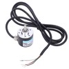 Encoder 5‑24V DC AB 2 Phase Incremental Rotary Solid Shaft
