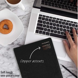 AT-A-GLANCE Monthly Planner, January 2019 - December 2019, Large Size, Contemporary, Graphite (70260X45)