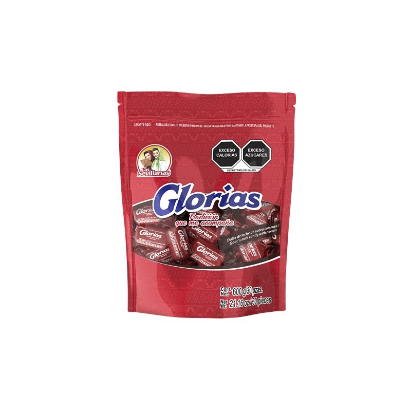 weight: Gloria Chewy Dulce de Leche Candy Bag with Pecans