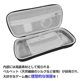 Carrying Case for ASUS ROG Ally X Case BEADY ASUS Gaming PC ROG Ally X RC71L 7" Portable Cover Pouch Protective Case Black