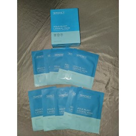 Seacret Aqua Blast Lanseal Mask, Sheet Mask- NEW ex 12/15/23, 27g x10