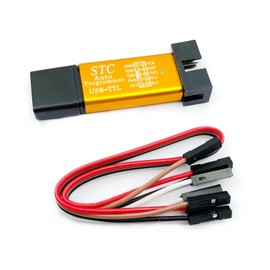 FainWan ST-Link V2 Mini Metal Shell STM8 STM32 Unidad de programación descargador emulador M267 (color al azar)