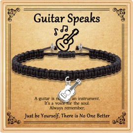 Daxtril Music Gifts for Women and Men, Teacher Guitar Gifts Teacher Appreciation Stocking Stuffers as Marching Band Jewelry Concert Essentials for Choir Student Musical Lovers Back to School Supplies