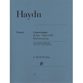 Haydn: Concertante Hob. I:105 - piano reduction (oboe, bassoon, violin, cello and orchestra) - Henle - (HN 154)
