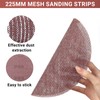 Sruhrak 225mm Net Sandpaper, 25 PCS Mesh Sanding Discs 150