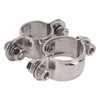 Swivel Clamp 360° Marine Grade Stainless Steel 316 Yacht Fishing